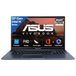 ASUS Vivobook 15, Smartchoice,Intel Core i5 13th Gen 13420H,16GB RAM, 512GB SSD, FHD 15.6″,Windows 11, Office Home 2024, Quiet Blue, 1.70 kg, X1502VA-BQ836WS,Intel UHD iGPU, M365 Basic (1Year)* Laptop