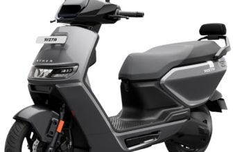 Ather Rizta S 123 KM IDC range in Deccan Grey Mono booking for Ex-Showroom