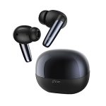 pTron Zenbuds Ultima in-Ear ANC Earbuds, 35dB Quietsound ANC, 4 Quadpro Mics w/AI-ENC Calls, 4D Panoramic Audio, Transparency Mode, 50Hrs Playtime, BT5.3 Wireless Headphones & IPX5 (Coal Black)