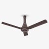 Bajaj Airlark 1200MM Ceiling Fans For Home | BEE Star Rated | Super 5 Tuff Technology | Telescopic Seamless Canopy | High Air Delivery | 5-Yr Warranty 【Dark Walnut & Copper】
