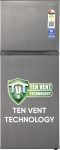 Lloyd by Havells 233 L Frost Free Double Door 2 Star Refrigerator  with with Inverter Technology, Ten Vent Technology, Chiller Tray, Fleximax Design(Dark Steel, GLFF262EDST1GC)