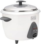 BLACK+DECKER BXRC1002IN Electric Rice Cooker(1 L, White)