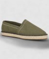 HUSH PUPPIES ESPADRILLE CANVAS E Espadrilles For Men(Olive , 9)