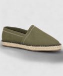 HUSH PUPPIES ESPADRILLE CANVAS E Espadrilles For Men(Olive , 9)