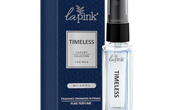 La Pink Timeless Luxury Perfume for Men 8ml | French Premium Pure Perfume | Fruity, Leather & Woody Notes | Long-Lasting 12+ Hours | Suitable for Every Occasion