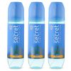 Secret Temptation Bloom Body Mist Perfume for Women, Pack of 3 (135ml each)|Long-Lasting Fragrance l Dermatologically Tested & Safe on Skin l Marine Body Mist