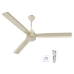 Crompton Energion Regmote 1200mm BLDC Ceiling Fan | India’s First Dual Control Fan – Remote & Regulator Control | BEE 5 Star Rated Energy Efficient | 4 Year Manufacturer’s Warranty | Ivory
