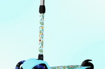 Miss & Chief Bolt – 3 Wheel Scooter for Kids, Lightweight|Foldable & Adjustable Height(Blue)