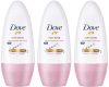 DOVE Even Tone 48H Odour Protection Deodorant Roll-on  –  For Women(150 ml, Pack of 3)