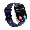 GIZMORE GizFit Flash BT Calling Smartwatch | 4.69 cm (1.85) Big Display| 500 NITS | SpO2 Smartwatch Voice Assistance, Bluetooth Smartwatch (Blue)
