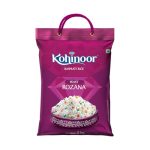 Kohinoor Feast Rozana Basmati Rice, 5 kg, Premium Everyday Rice