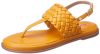 Lee Cooper Women’s LCW10124 Mustard Flat Sandals_42EU