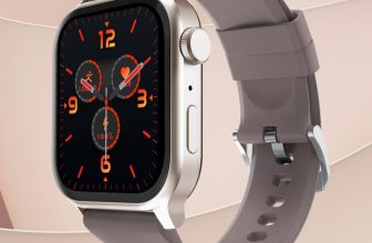 Fire-Boltt Rise Bluetooth Calling 47mm (1.85), Metal Bod & Rotating Crown, 123 Sports Smartwatch(Cinnamon Slate Strap, Free Size)