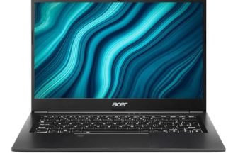 acer TravelLite Smart FHD TL04-51M Laptop, Intel Core i5 1334u 13th Gen 8 Core with 16GB Ram / 512GB NVMe SSD/Intel Iris Xe Graphics/Windows 11 / MS-Office / 14 Inch / 1 Year Brand Warranty