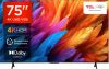 TCL V6B 189 cm (75 inch) Ultra HD (4K) LED Smart Google TV with 24W Audio and Metallic Bezel-Less(75V6B)
