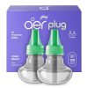 Godrej aer Plug Electric Air Freshener 2 Refills (20ml each) | Violet Bloom | Lasts up to 120 days