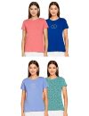 Amazon Brand – Symbol Women’s Regular Fit T-Shirt (SYM-AW22WTE-006_Multicolor 19 S)