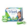 Vivel Aloe Vera Grade 1 Bathing Soap with Vitamin E for Soft Glowing skin, 600g (150g – Pack of 4), Soap for Women & Men, For All Skin Types