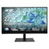 Acer B277U GB 27 inch WQHD (2560×1440) IPS Monitor | ErgoStand Tilt Swivel Pivot Height Adjust | 120Hz AdaptiveSync |TUV Low BlueLight | Strong Sturdy Design | HDMI DP Audio Out | Speakers I Black