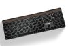 Acer Solaris Solar Powered Bluetooth Keyboard, 109-Key Wireless Keyboard with Super-Capacitor, Multi-Device BT 5.0, Type-C Emergency Charging, 10m Range, for Windows, Mac, Android, Space Grey