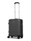 V-Lite Warpath 56 cms Space Grey Carry-On Hard Sided Trolley Bag Suitcase Travelling Spinner Luggage with Anti-Theft Zippers & TSA Approved Lock