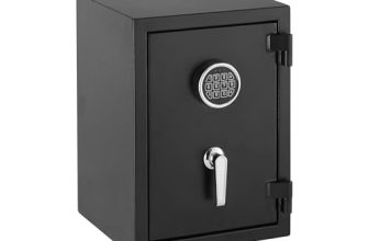 Amazon Basics Fire Resistant Security Safe For Home & Office, 35 Litres | Electronic Keypad | Large Size Tijori Box