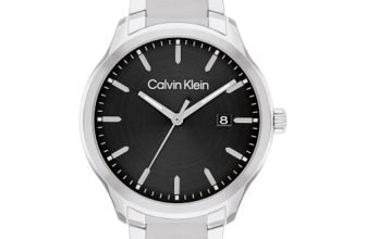 Calvin Klein Define Qtz Basic Calendar Black Round Dial Men’s Watch|Stainless Steel Material|Silver Color Band – 25200348