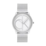 Calvin Klein Iconic MESH Analog Silver Dial Unisex’s Watch-25200032
