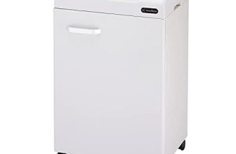 GBC Shredmaster PRO 64C Paper/CD/Credit Card Cross Cut Shredder with 22 Sheet Capacity and 40L Bin for shredding highly sensitive documents; 3 x 25 mm Confetti cut strips; 2 years warranty