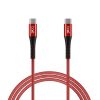 boAt Type-C C600 Tangle-Free, Sturdy Cable w/100W/5A Fast Charging Cable & 10Gbps Data Transmission,10000+ Bends Lifespan & Extended 1.5m Length,Compatible w/Xiaomi,Oneplus, Samsung, Vivo & Oppo(Red)
