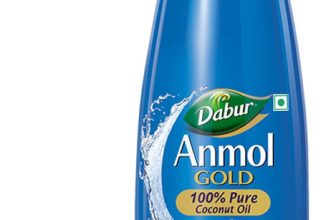 Dabur Gold 100% Pure Coconut Oil | Nariyal Tel | Natural | Multipurpose Hair Oil(550 ml)