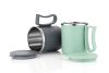 OLMARTT KITCHENWARE Coffee Mug with Stainless Steel for Tea Milk Mug Inner Stylist Double Wall Cup for Home Office Restaurant Use Gift Pack of 1 Pic(Gray)