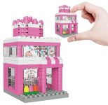 SUPER TOY 228 Pcs Mini Cake Bakery Building Block 3D Stack Brick Shop Educational Toy for Kids 5-15 Years, Boys & Girls Birthday Gifts