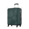 Safari Pentagon 75cm Large Checkin Trolley Bag Hard Case Polypropylene 4 Wheels 360 Degree Wheeling System Luggage, Travel Bag, Suitcase for Travel, Trolley Bags for Travel, Dusk Green