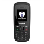 JIO JioBharat V4 4G Keypad Phone with Safety Shield Feature, JioTV, JioHotstar, JioSaavn, JioPay (UPI & SoundPay), LED Torch, Digital Camera, 1000mAh Battery | Black | Locked Network