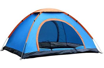 Egab Picnic Camping Portable Tent (Multicolor, 8 Person Tent)