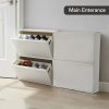 Cello Maple 2 Tier Wall Mount Multipurpose Storage Cabinet White | Lightweight & Sturdy Space Saving Organizer for Living Room, Kitchen | Perfect for Clothes, Shoes Rack, Kitchen Accessories & Others