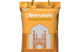 Charminar Long Grain Rice, 5 kg | Ideal for Daily Cooking