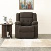 Home Centre Zurich Next Fabric 1-Seater Standard Sofa Recliner – Brown