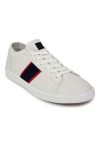 Louis Philippe Men White Lace Up Shoes