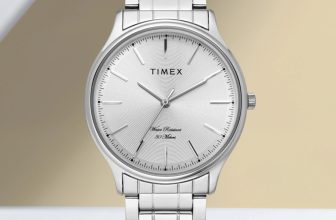TIMEX Silver Dial Stainless Steel Analog Watch  – For Men