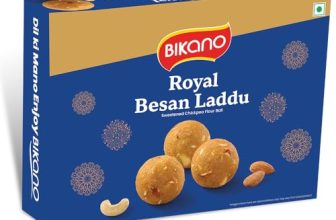 Bikano Besan Laddu Spl, 400 gram box