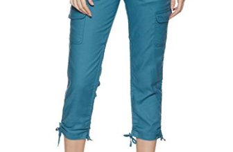 Amazon Brand – Symbol Women’s Slim Casual Pants (SHAKTITRS001_Teal_M)