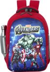 bayo Avangers 18×13 inch Pre-School 47cm For 1st std-5th std Lightweight school Bag 35 L Laptop Backpack(Red, Multicolor)