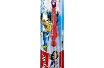 Colgate Kids Wonderwoman Battery Powered Toothbrush Multicolour