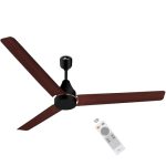 RR Signature NEOAIR MINI Motor 1200mm BLDC Ceiling Fan | Remote Control | 5-Star BEE Rated | High Air Delivery | Low Noise | Energy Efficient Design | 2-Year Warranty [ALE BROWN]