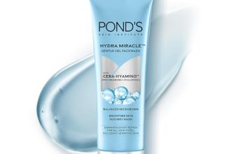 POND’S Hydra Miracle Gentle Gel Face Wash 100g | Refreshing Gel Face Wash | Gently cleanses and balances Microbiome for 24-hour Hydration