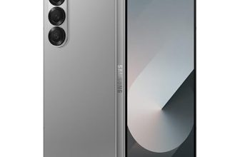 Samsung Galaxy Z Fold6 5G Smartphone with Galaxy AI (Silver Shadow, 12GB RAM, 256GB Storage), 50MP High-Resolution Camera, Snapdragon 8 Gen 3, Google Gemini