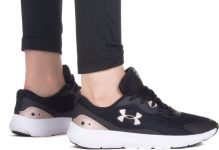 UNDER ARMOUR UA W Surge 3-BLK Running Shoes For Women(Black , 5)