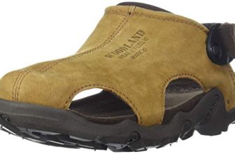 Woodland Mens Camel Leather Sandal-7 UK (41 EU) (GD 2926118)